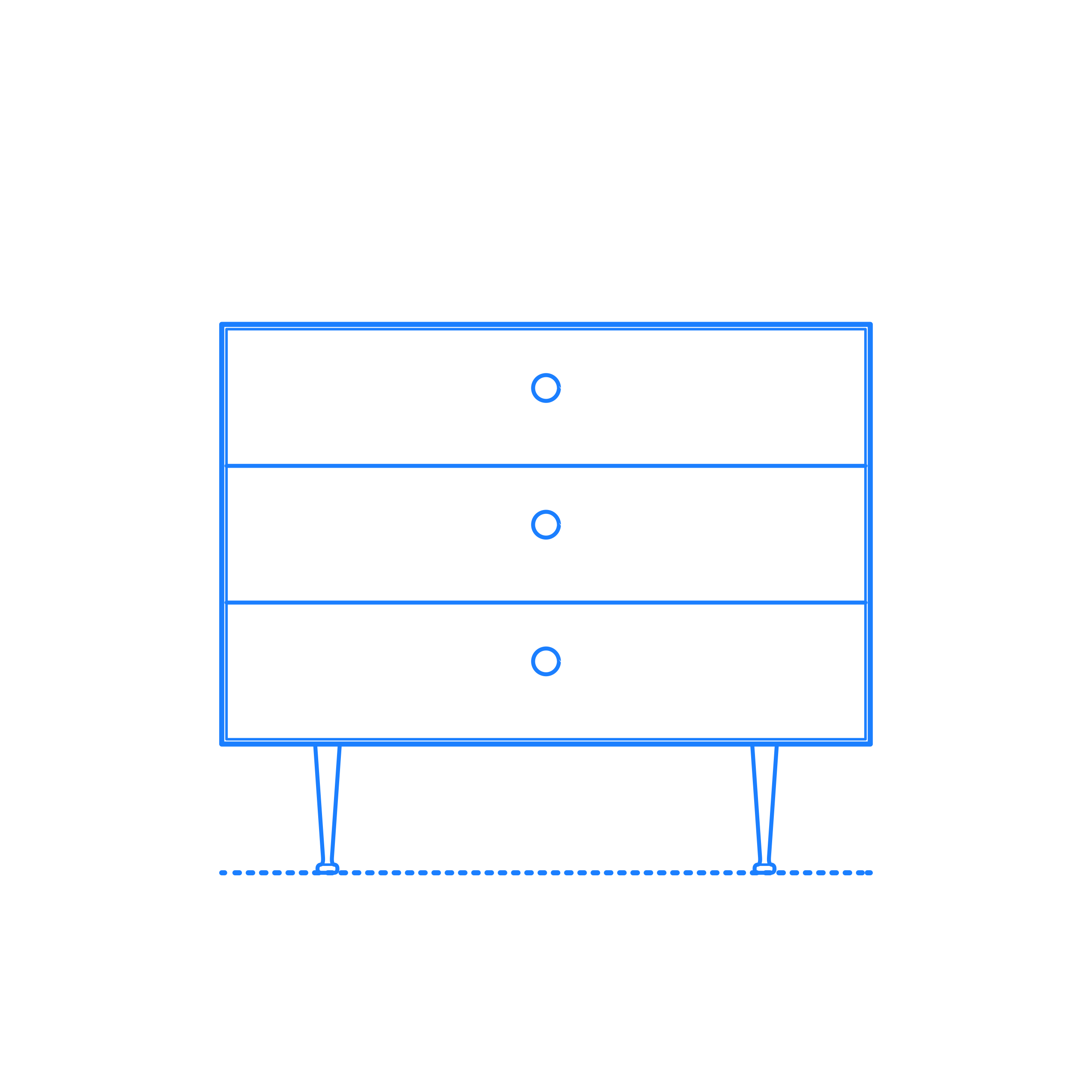 Furniture Dressers Chests Nelson Thin Edge 3 Drawer Chest Outline Drawing Svg Vector Free Vectors